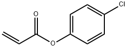 4-CHLOROPHENYL ACRYLATE Struktur