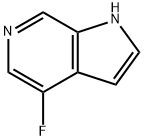 1H-Pyrrolo[2,3-c]pyridine, 4-fluoro-, 1363380-64-6, 結(jié)構(gòu)式