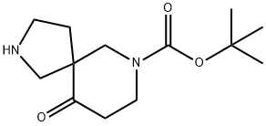 7-Boc-10-oxo-2,7-diaza-spiro[4.5]decane Struktur