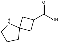 5-Aza-spiro[3.4]octane-2-carboxylic acid hydrochloride Struktur