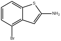 2-Amino-4-bromo-benzo[b]thiophene Struktur