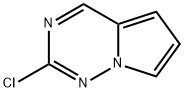 2-Chloropyrrolo[2,1-f][1,2,4]triazine Struktur