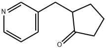 2-(3-Pyridylmethyl)cyclopentanone Struktur