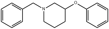 1-benzyl-3-phenoxypiperidine Struktur