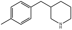 3-(4-METHYL-BENZYL)-PIPERIDINE Struktur