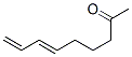 6,8-Nonadien-2-one, (E)- (9CI) Struktur