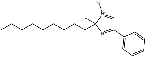 2-METHYL-2-NONYL-4-PHENYL-2H-IMIDAZOLE-1-OXIDE, FREE RADICAL, 99+% Struktur