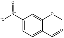 2-METHOXY-4-NITROBENZALDEHYDE Struktur