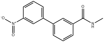 N-Methyl-3-(3-nitrophenyl)benzaMide Struktur