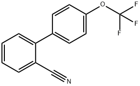 2-[4-(TrifluoroMethoxy)phenyl]benzonitrile Struktur