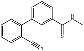 3-(2-Cyanophenyl)-N-MethylbenzaMide Struktur