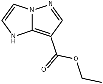 Ethyl 1H-iMidazo[1,2-b]pyrazole-7-carboxylate Struktur