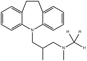 TRIMIPRAMINE-D3 Struktur