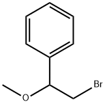 (2-bromo-1-methoxyethyl)benzene Struktur