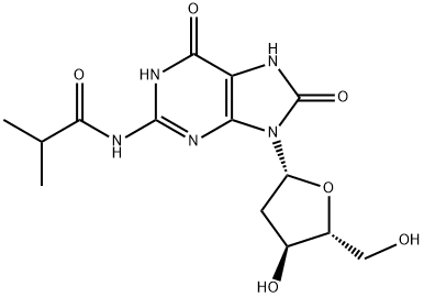 8-HYDROXY-N2-ISOBUTRYL-2'-DEOXYGUANOSINE Struktur