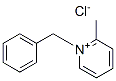 Pyridinium,2-methyl-1-(phenylmethyl)-,chloride Struktur