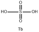 TERBIUM SULFATE Struktur