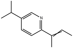 Pyridine, 5-(1-methylethyl)-2-(1-methyl-1-propenyl)- (9CI) Struktur