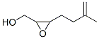 Oxiranemethanol,  3-(3-methyl-3-butenyl)-  (9CI) Struktur