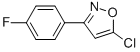 5-CHLORO-3-(4-FLUOROPHENYL)ISOXAZOLE Struktur