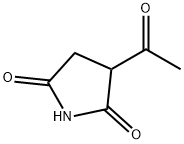 2,5-Pyrrolidinedione, 3-acetyl- (9CI) Struktur