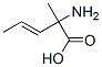 3-Pentenoicacid,2-amino-2-methyl-,(E)-(9CI) Struktur