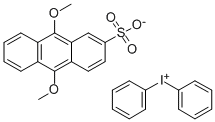 DIPHENYLIODONIUM-9 10-DIMETHOXY Struktur