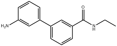 3-(3-AMinophenyl)-N-ethylbenzaMide Struktur