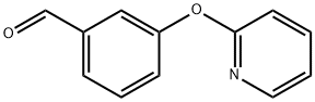 3-(PYRIDIN-2-YLOXY)BENZALDEHYDE Struktur