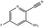 3-aMino-5-fluoropyridine-2-carbonitrile Struktur