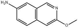 3-Methoxyisoquinolin-7-aMine Struktur