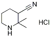 3-Cyano-2-Methyl-2-pipecoline HCl Struktur