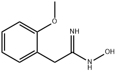 BENZENEETHANIMIDAMIDE, N-HYDROXY-2-METHOXY Struktur