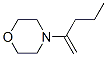 Morpholine,  4-(1-methylenebutyl)- Struktur