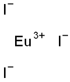 europium triiodide  Struktur