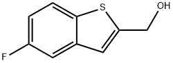 (5-fluoro-1-benzothiophen-2-yl)methanol Struktur