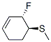 Cyclohexene, 3-fluoro-4-(methylthio)-, trans- (9CI) Struktur