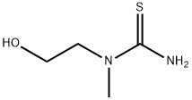 Thiourea, N-(2-hydroxyethyl)-N-methyl- (9CI) Struktur