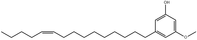 5-Methoxy-3-[(Z)-10-pentadecen-1-yl]phenol Struktur