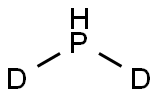 Phosphine-d2 Struktur