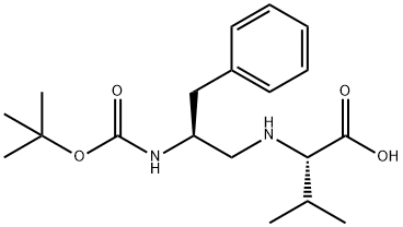 BOC-PHE-(R)-VAL-OH Struktur