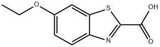 2-Benzothiazolecarboxylicacid,6-ethoxy-(6CI,8CI) Struktur