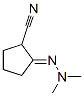 Cyclopentanecarbonitrile, 2-(dimethylhydrazono)- (9CI) Struktur