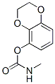 Methylcarbamic acid 1,4-benzodioxan-5-yl ester Struktur