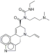 9,10-Didehydro Cabergoline Struktur