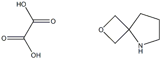 2-Oxa-5-azaspiro[3.4]octane, ethanedioate (2:1) Struktur