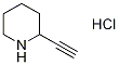 2-Ethynylpiperidine hydrochloride Struktur