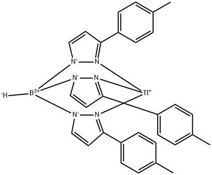 HYDROTRIS(3-P-TOLYLPYRAZOL-1-YL)BORATE THALLIUM SALT Struktur