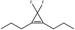 Cyclopropene, 3,3-difluoro-1,2-dipropyl- (9CI) Struktur