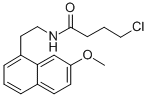 N-(2-(7-Methoxynaphth-1-yl)ethyl)-4-chlorobutyramide Struktur